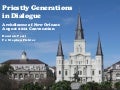 Priestly generations in dialogue