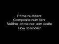 Prime Numbers