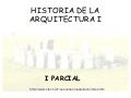 Primer Parcial Hist.de la Arq. I