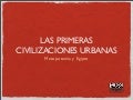 Las primeras civilizaciones