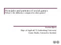 Principles and patterns of social games