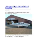 Principles of flight