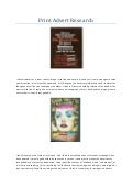 Print advert research