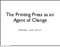 Printing press