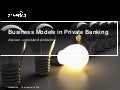 Private Banking Business Models
