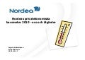 Privatekonomisk undersökning - Oro och åtgärder, Ingela Gabrielsson Nordea 2010