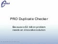 PRO Duplicate Checker