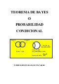 Probabilidades combinadas  o teorema de bayes