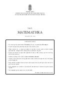 Probni zavrsni ispit iz matematike   sr - maj 2013