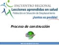 Proceso de construcción Mocoa, Putumayo