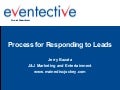Process for Responding to Leads