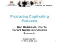 Producing Captivating Podcasts