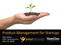 Product Management for Startups by Dan Olsen