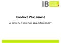 Product Placement - A convenient revenue stream for games? 