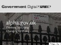 Government Digital Service - Changing by Doing
