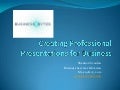 Professional Presentations for Business