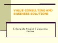 Profile   Value Consulting And Business Solutions