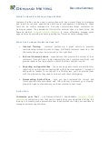 Profile Customers To Manage Opportunities