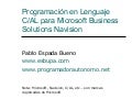 Programación con C/AL para Microsoft Business Solutions Navision