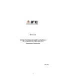 IFE - Sistema de Información sobre el Desarrollo de la Jornada Electoral 2012 (SIJE) - Programa de Operación