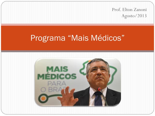Programa Mais Médicos