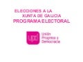 Programa UPyD Elecciones Gallegas 2012 (lectura fácil)