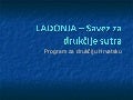 Program Ladonje 2011