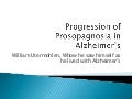 Progression of prosopagnosia in alzheimer’s