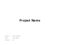 Project Initiation Presentation Template