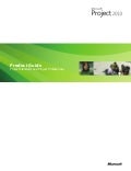 Project Standard and Project Professional 2010 Product Guide