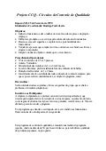 Projeto  C C Q