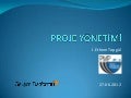 Proje yonetimi