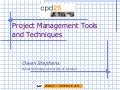 Project Management Tools