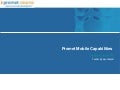 PrometSource Mobile Development Capabilities 