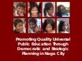Promoting Quality Universal Public Education Through Democratic and Strategic Planning in Naga City