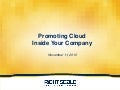 Promoting Cloud Inside Your Company