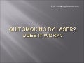 Quit smoking by laser treatment