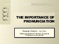 Pronunciation