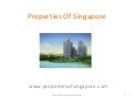 Properties of singapore
