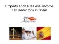 Property & income tax deductions state level