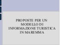 Proposte per un modello di informazione turistica in Maremma