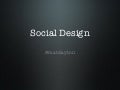 Social Design - ProSEO