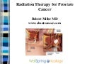 Radiotherapy for Prostate Cancer