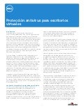 Protección de antivirus para Desktops virtuales