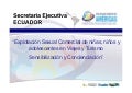 Ponencia Congreso Turismo: Protección de la niñez y la adolescencia