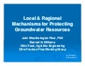 Protecting Groundwater Resources - OH Clean Water Conference