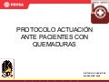 Protocolo Quemaduras