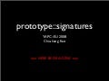 prototype::signatures