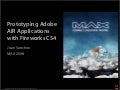 Prototyping Adobe AIR Applications with Fireworks CS4