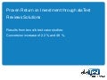 Proven return-on-investment-through-ala test-reviews-solutions-case-studies
